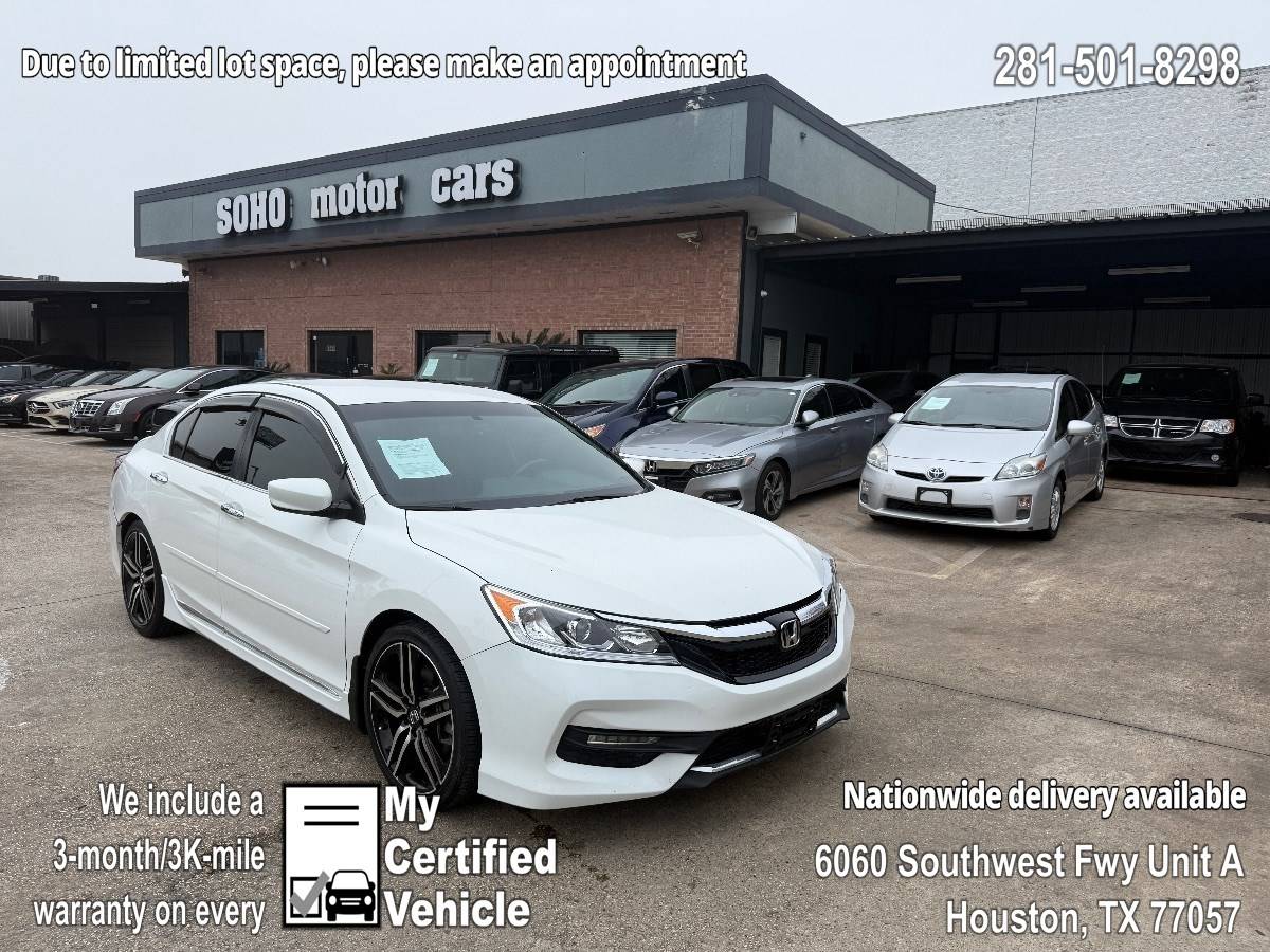 2016 Honda Accord Sport — Sedan — 89,295 mi — Houston, TX
