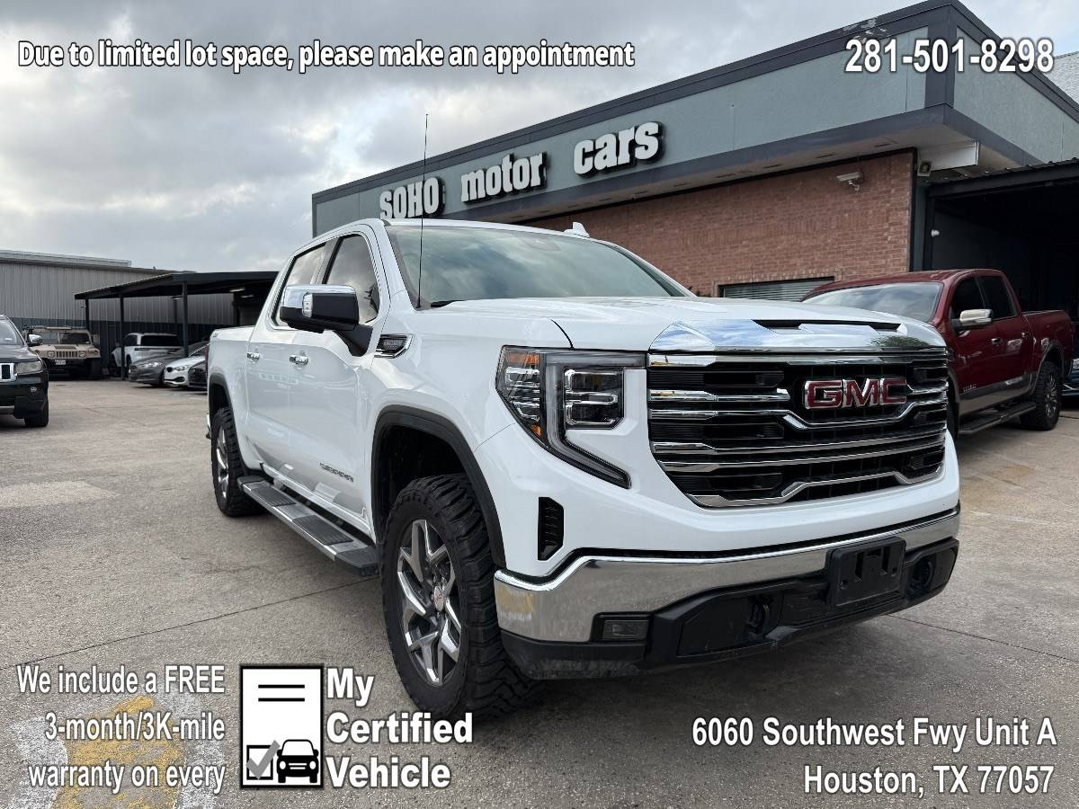 2023 GMC Sierra 1500 SLT — Pickup Truck — 22,029 mi — Houston, TX