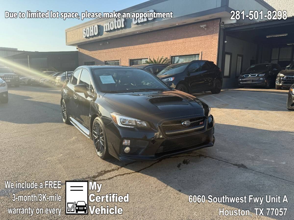 2017 Subaru WRX STI — Sedan — 116,254 mi — Houston, TX