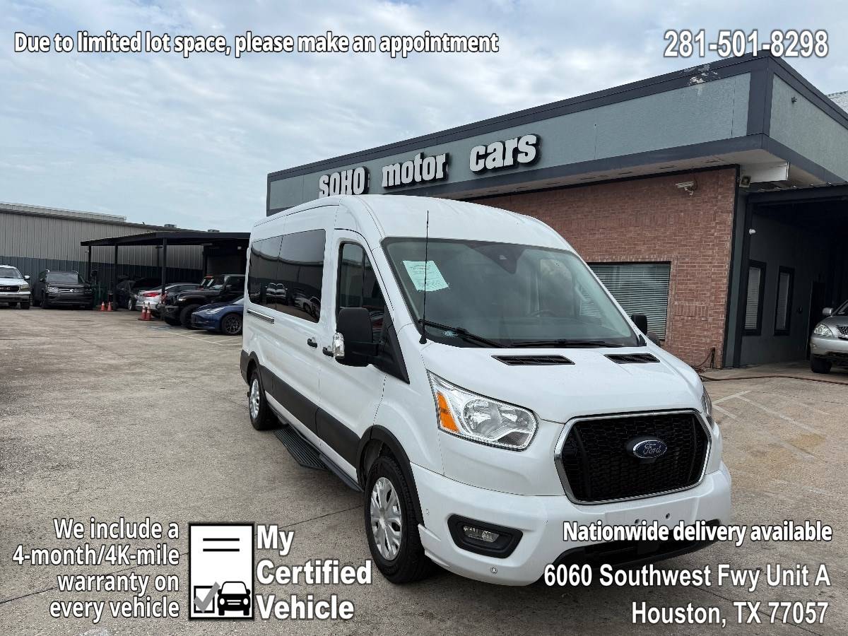 2021 Ford Transit Passenger Wagon T-350 XLT — Passenger Van — 37,358 mi — Houston, TX