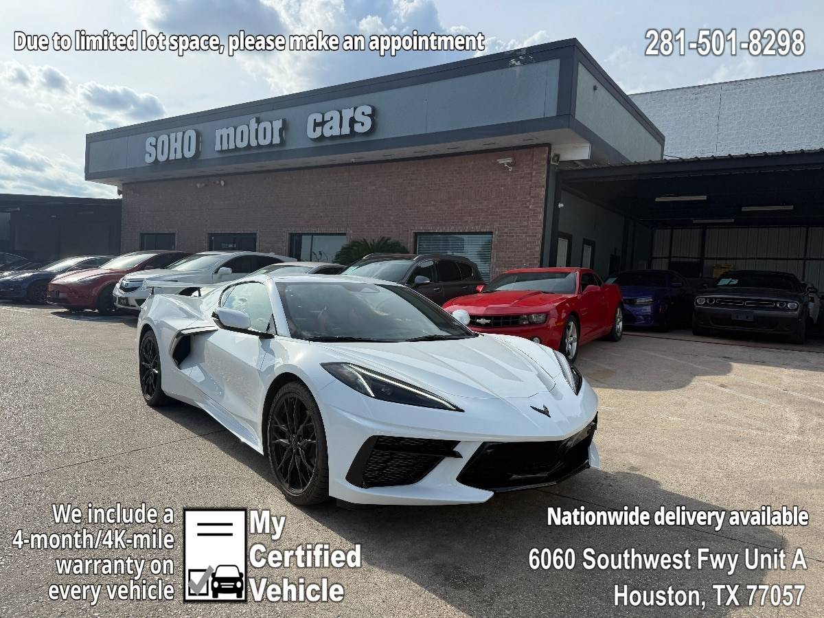 2025 Chevrolet Corvette 3LT — Coupe — 1,750 mi — Houston, TX