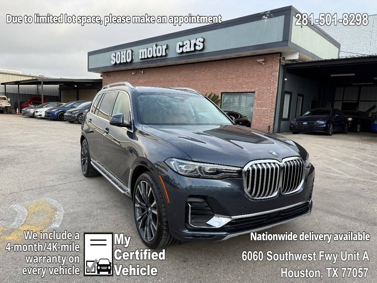2021 BMW X7 40i — SUV — 37,444 mi — Houston, TX