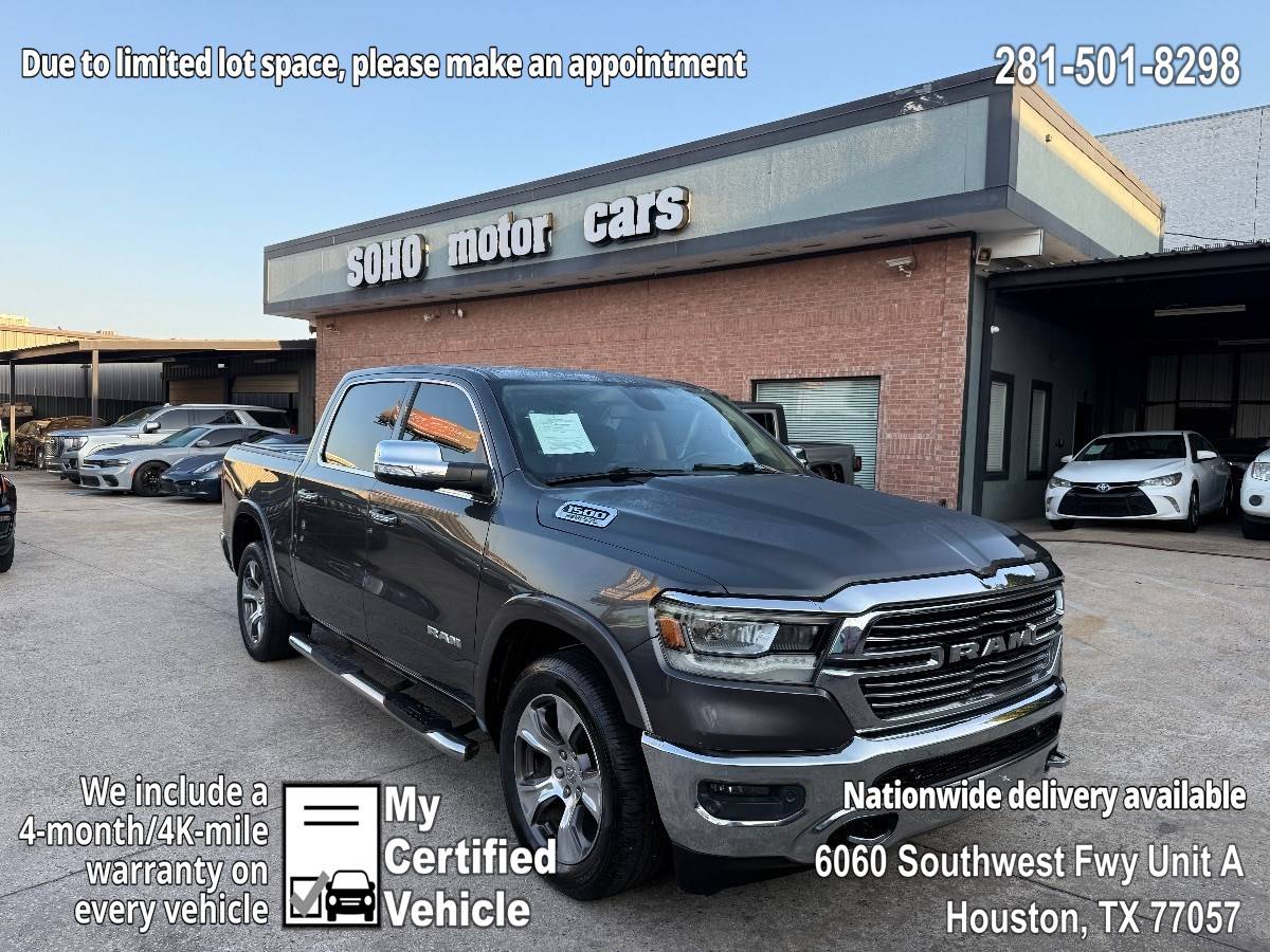2020 Ram 1500 Laramie — Pickup Truck — 67,441 mi — Houston, TX