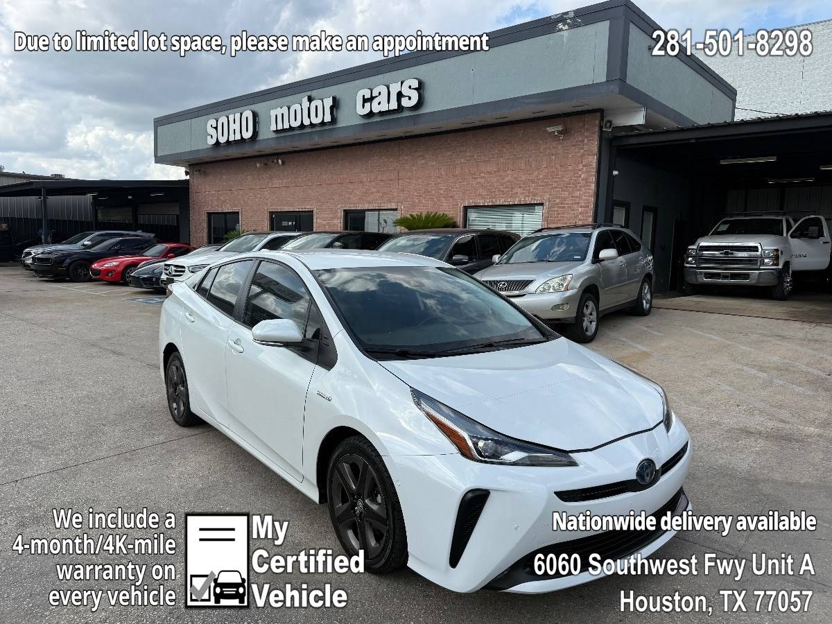 2021 Toyota Prius XLE — Hatchback — 100,527 mi — Houston, TX