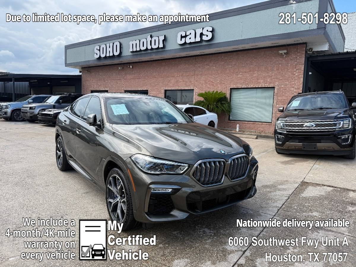 2020 BMW X6 M50i — SUV — 59,537 mi — Houston, TX