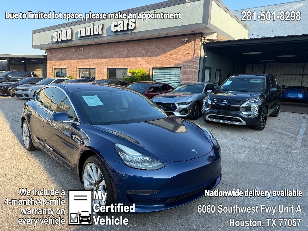 2018 Tesla Model 3 Long Range — Sedan — 99,137 mi — Houston, TX