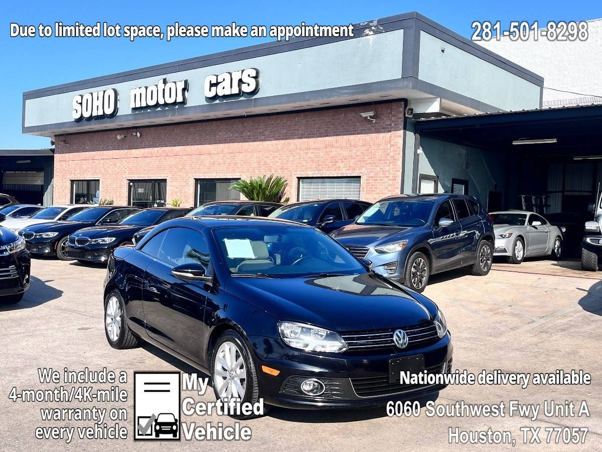 2016 Volkswagen Eos Komfort — Convertible — 113,148 mi — Houston, TX