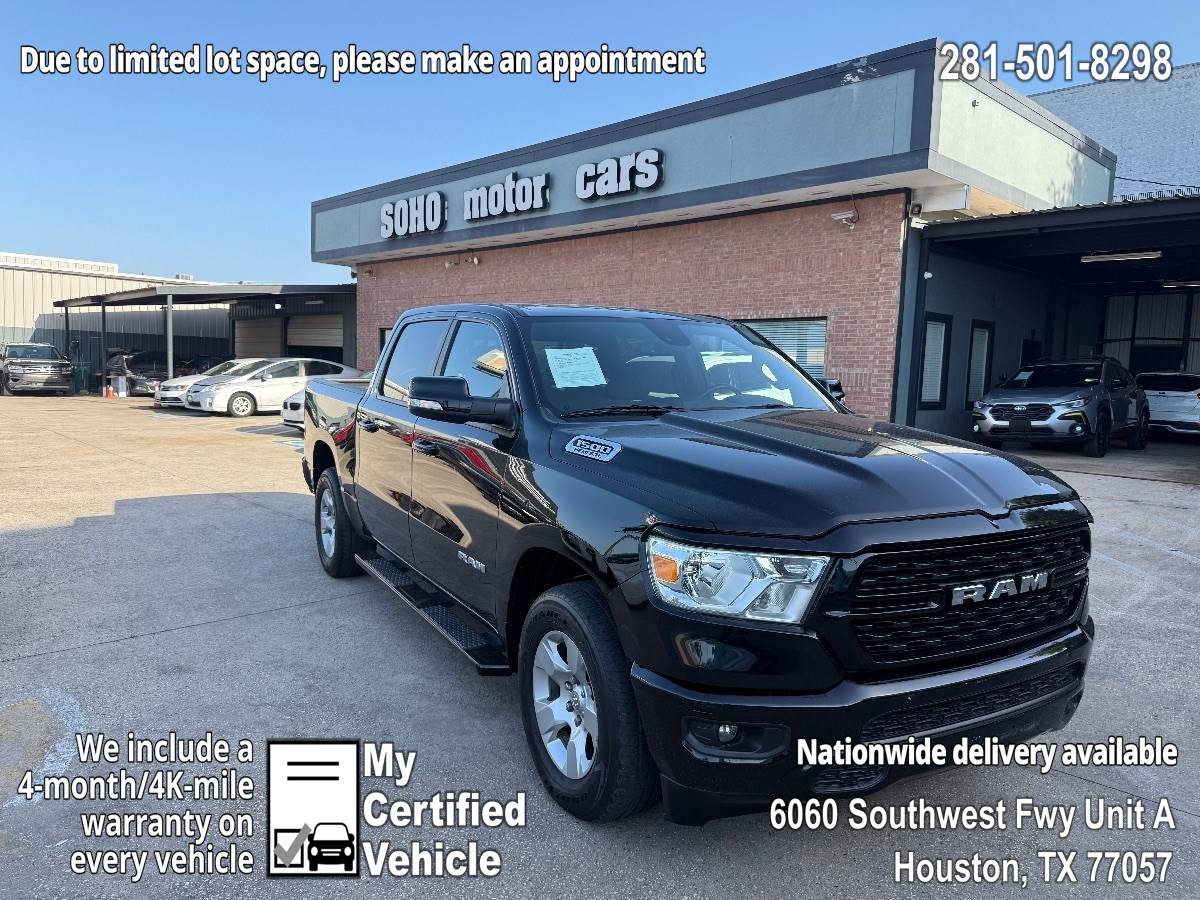 2022 Ram 1500 Big Horn — Pickup Truck — 48,270 mi — Houston, TX