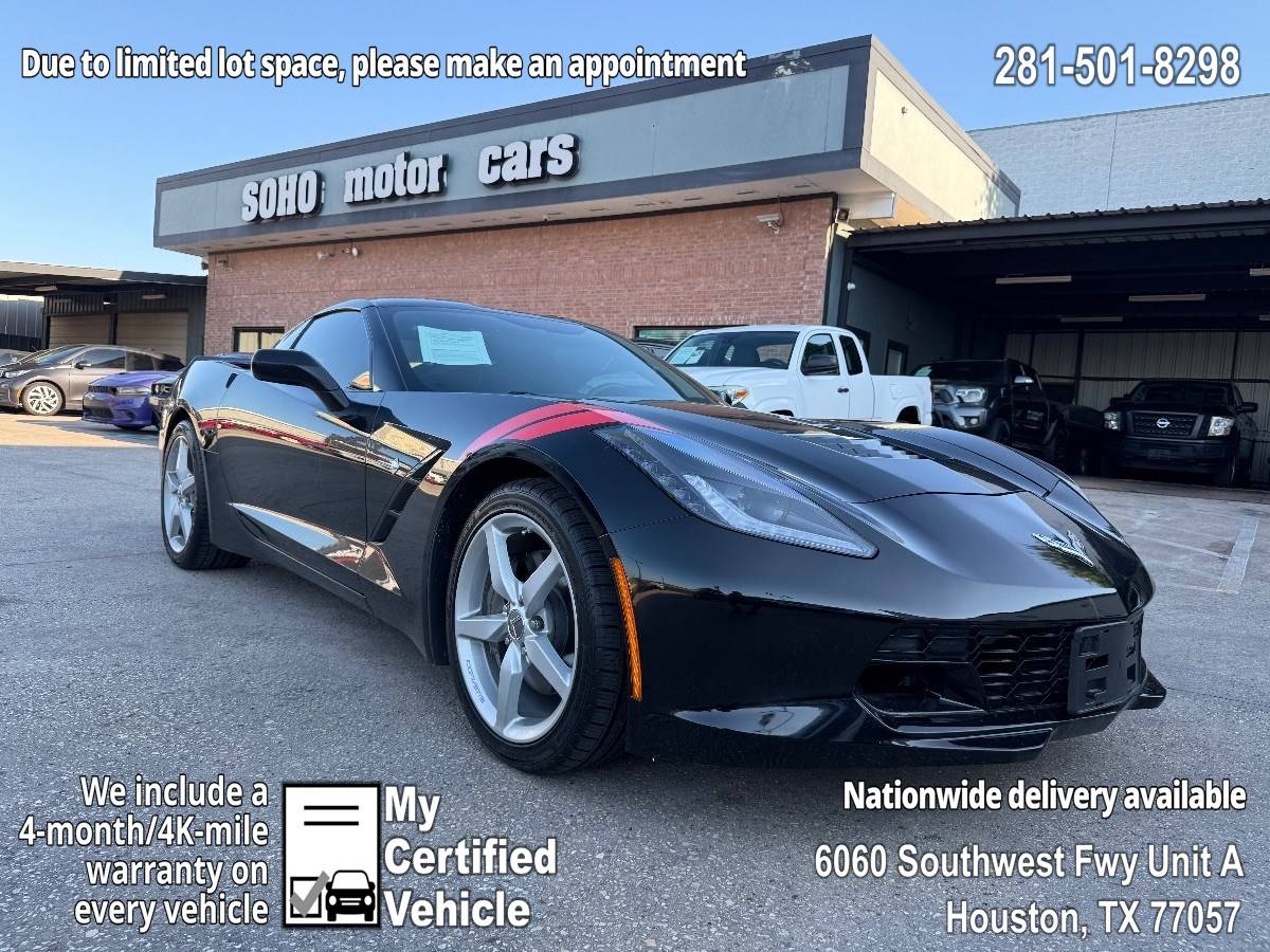 2015 Chevrolet Corvette 1LT — Coupe — 97,662 mi — Houston, TX
