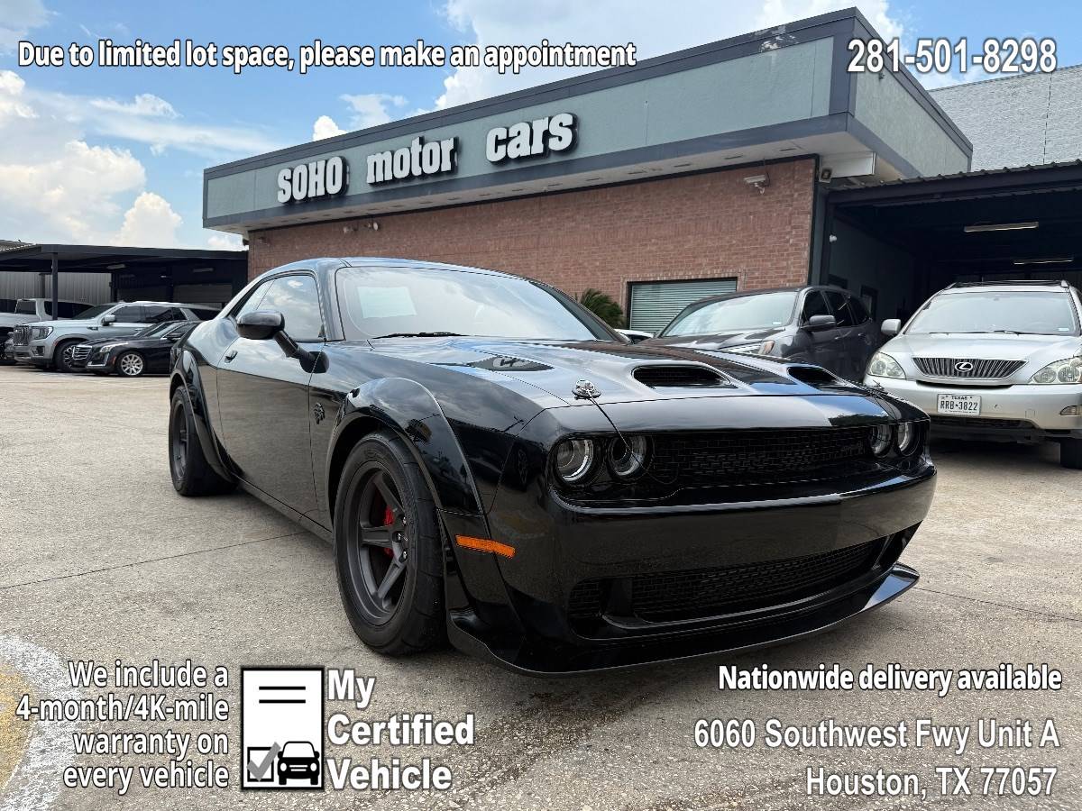 2023 Dodge Challenger SRT Super Stock — Coupe — 1,084 mi — Houston, TX