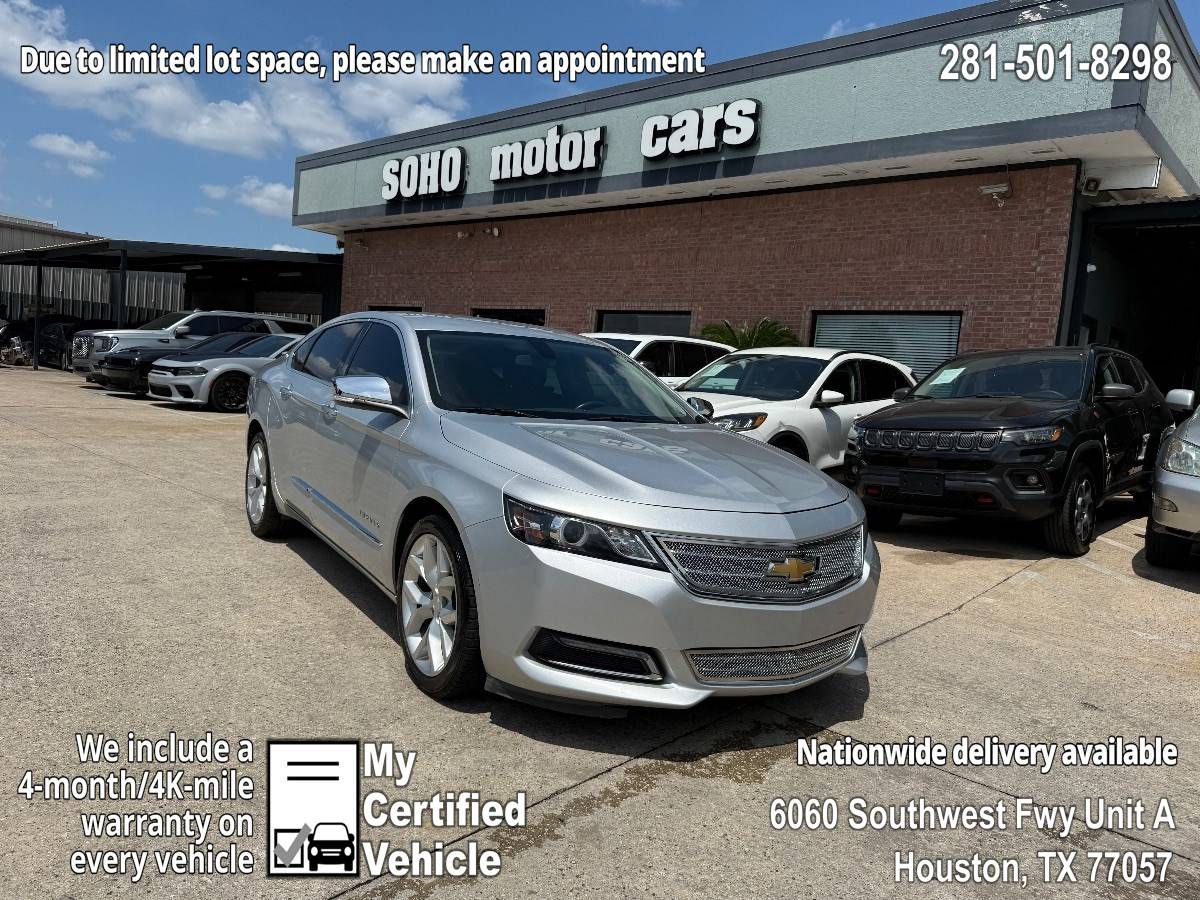 2020 Chevrolet Impala Premier — Sedan — 74,308 mi — Houston, TX