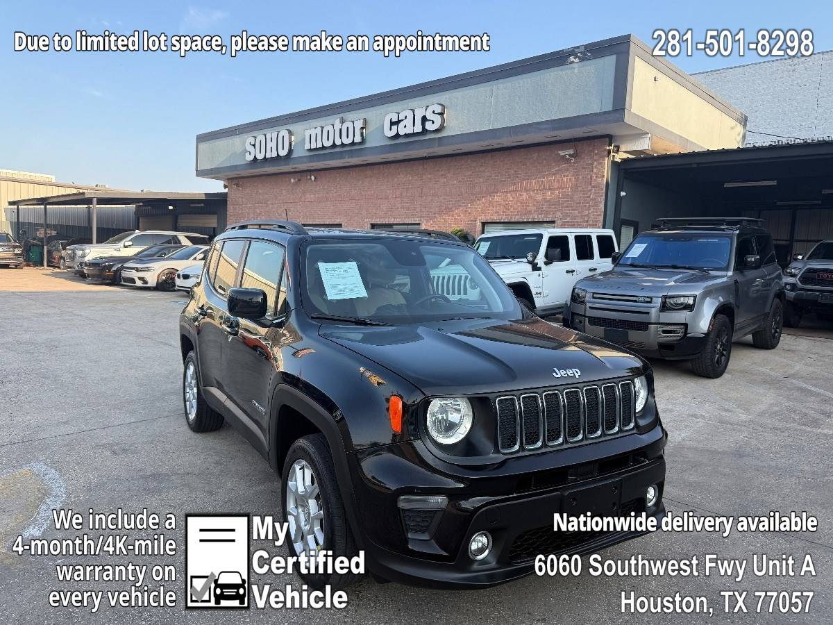 2019 Jeep Renegade Latitude — SUV — 79,749 mi — Houston, TX