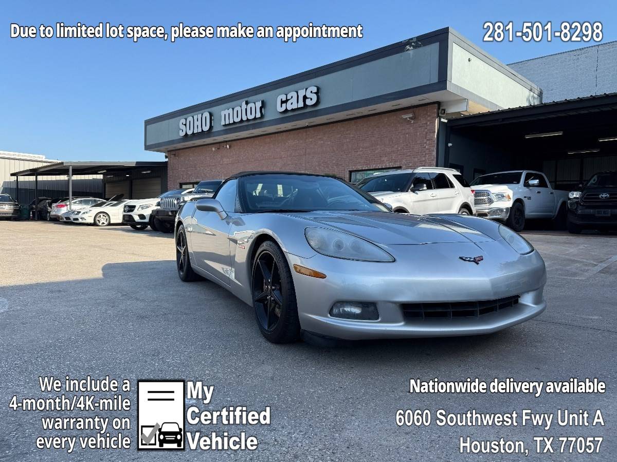 2008 Chevrolet Corvette Base — Convertible — 105,031 mi — Houston, TX