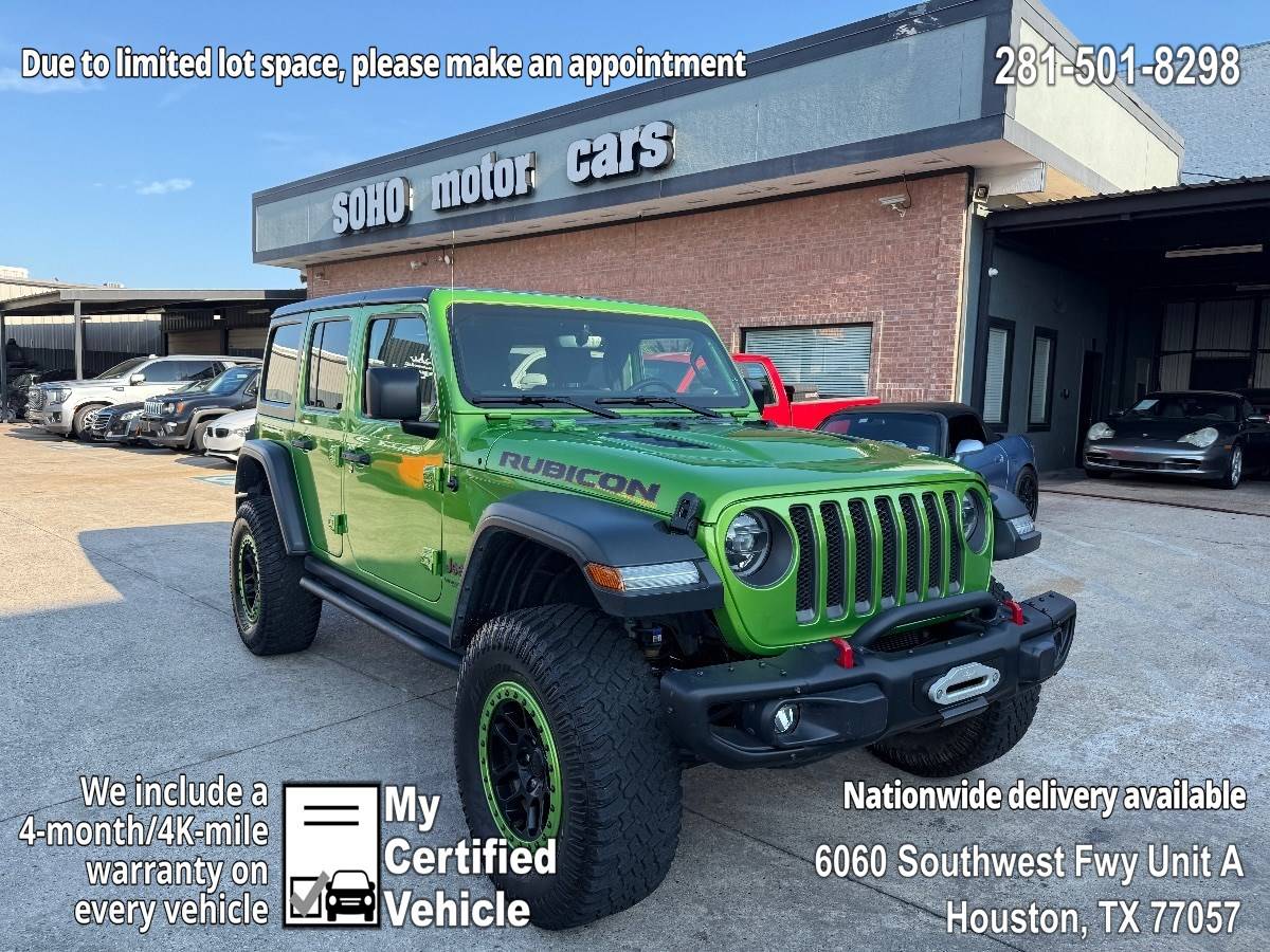 2020 Jeep Wrangler Rubicon — SUV — 28,650 mi — Houston, TX