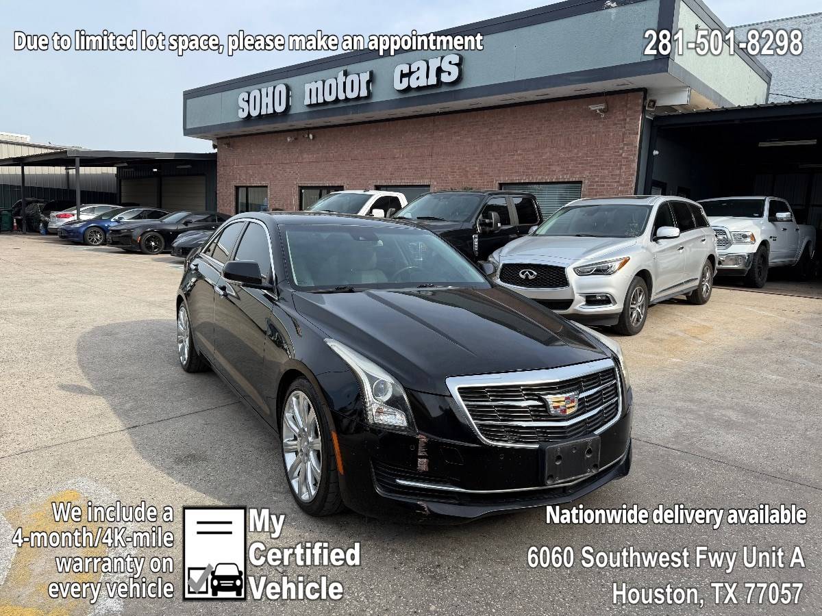 2015 Cadillac ATS Luxury — Sedan — 82,291 mi — Houston, TX