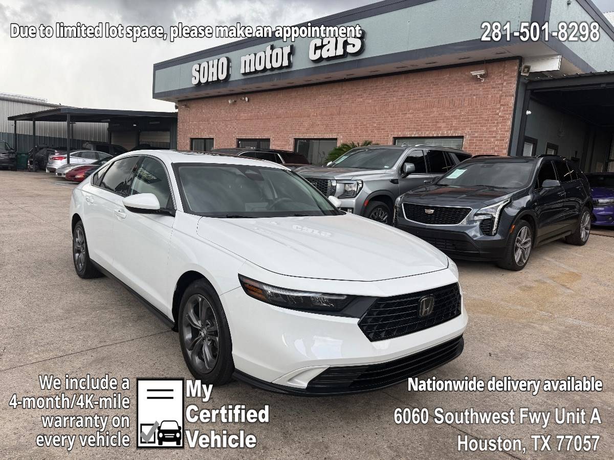 2023 Honda Accord EX — Sedan — 41,912 mi — Houston, TX