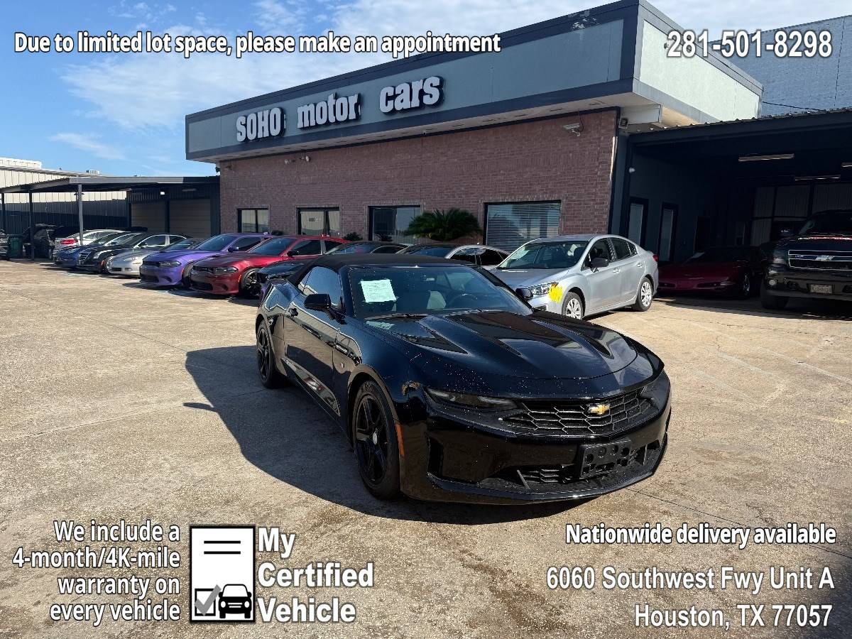 2020 Chevrolet Camaro 1LT — Convertible — 67,531 mi — Houston, TX