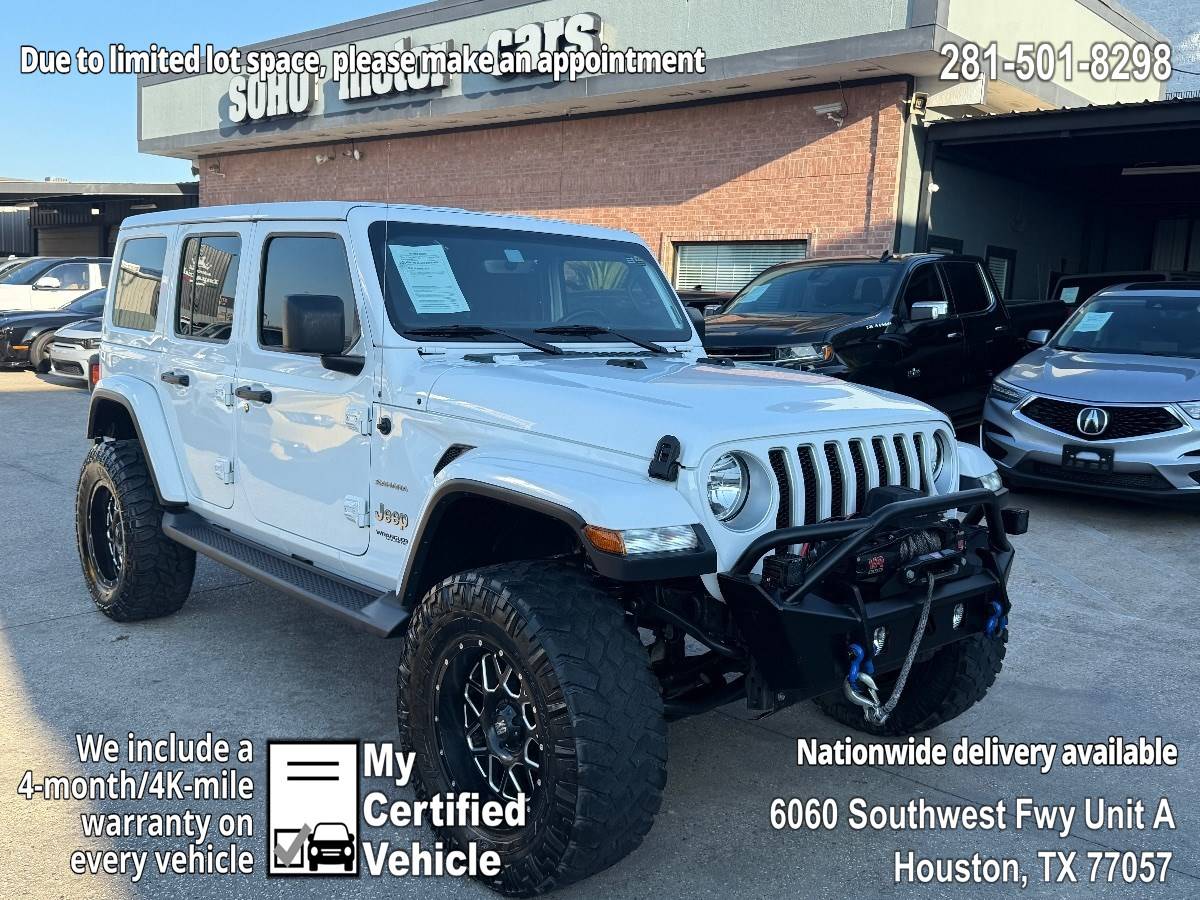 2021 Jeep Wrangler Sahara — SUV — 80,444 mi — Houston, TX