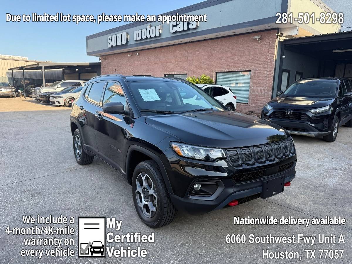 2022 Jeep Compass Trailhawk — SUV — 32,798 mi — Houston, TX