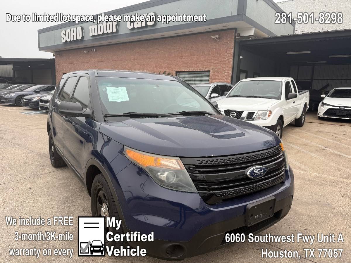 2013 Ford Utility Police Interceptor Base — SUV — 166,148 mi — Houston, TX