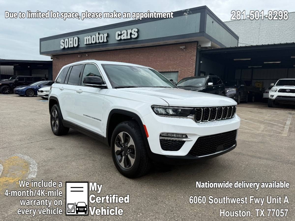 2023 Jeep Grand Cherokee 4xe — SUV — 37,354 mi — Houston, TX