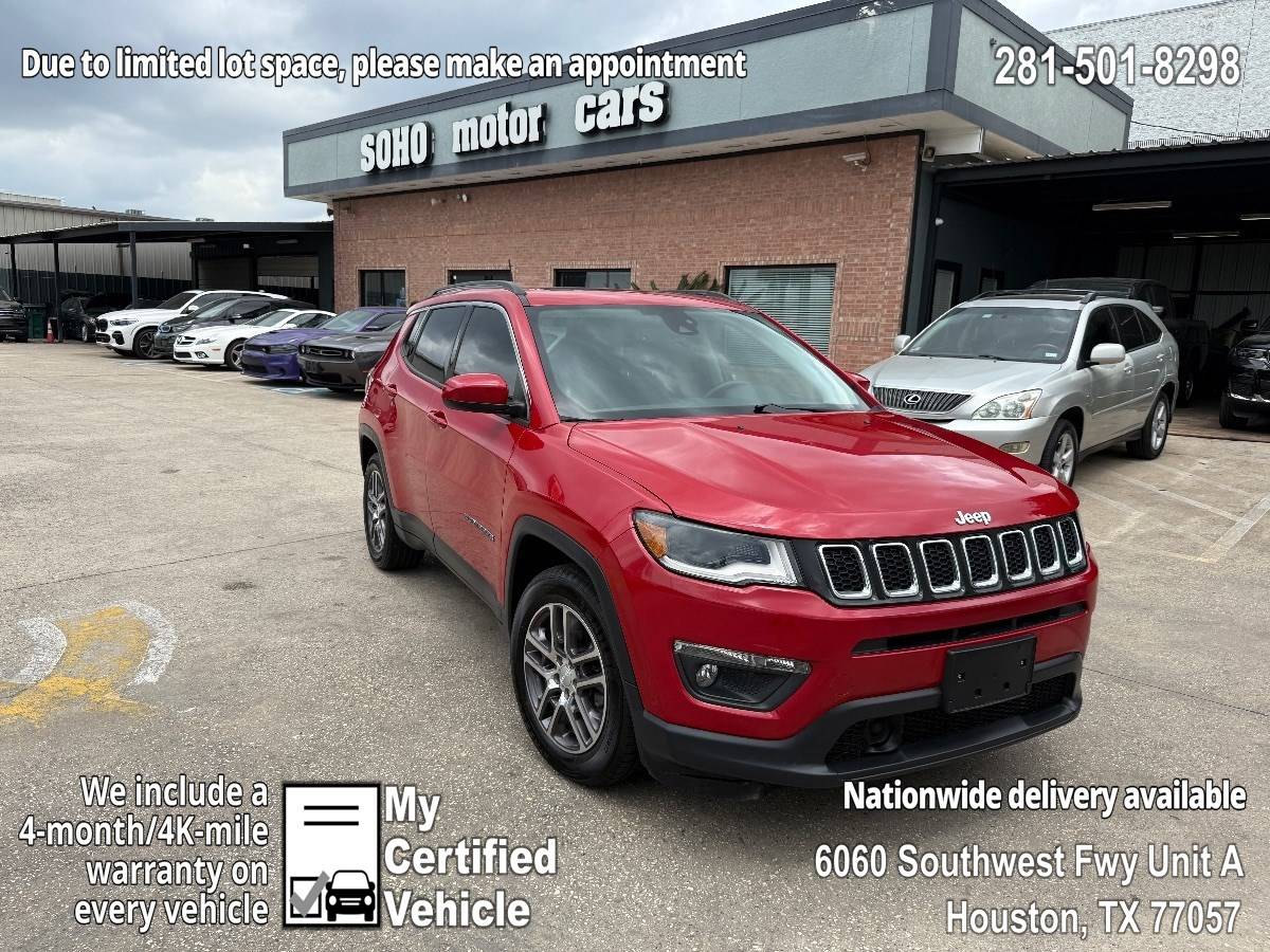 2020 Jeep Compass Latitude — SUV — 32,630 mi — Houston, TX