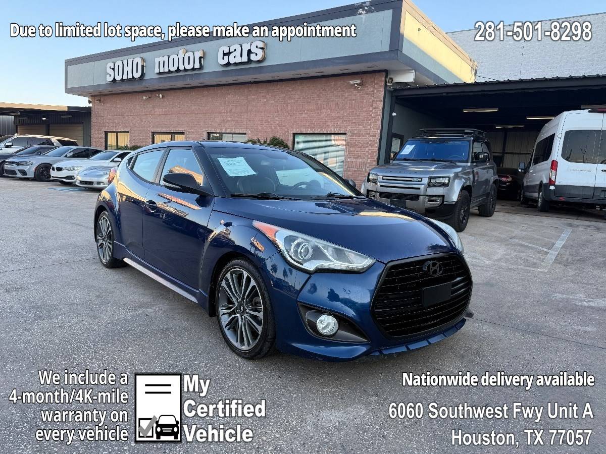 2016 Hyundai Veloster Turbo — Hatchback — 88,022 mi — Houston, TX