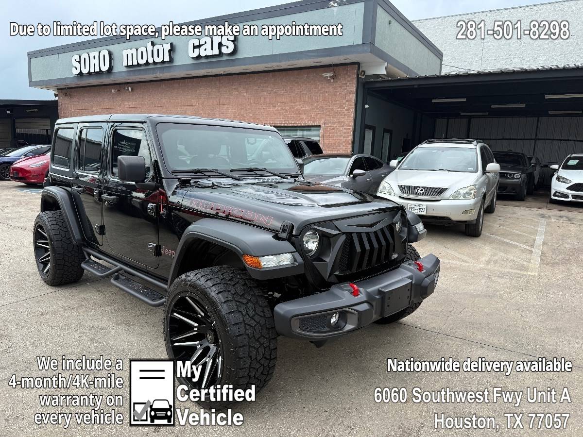 2018 Jeep Wrangler Rubicon — SUV — 54,594 mi — Houston, TX