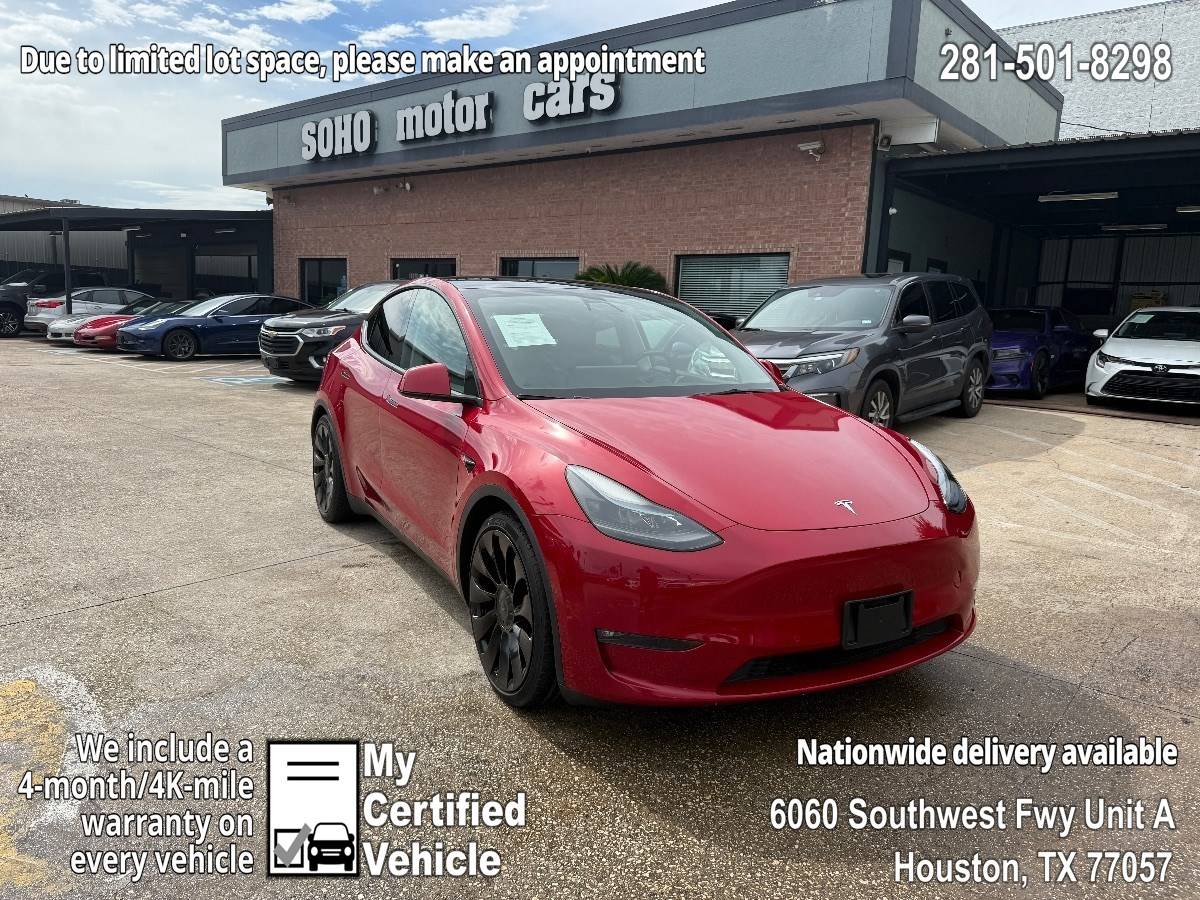 2022 Tesla Model Y Performance — SUV — 49,054 mi — Houston, TX
