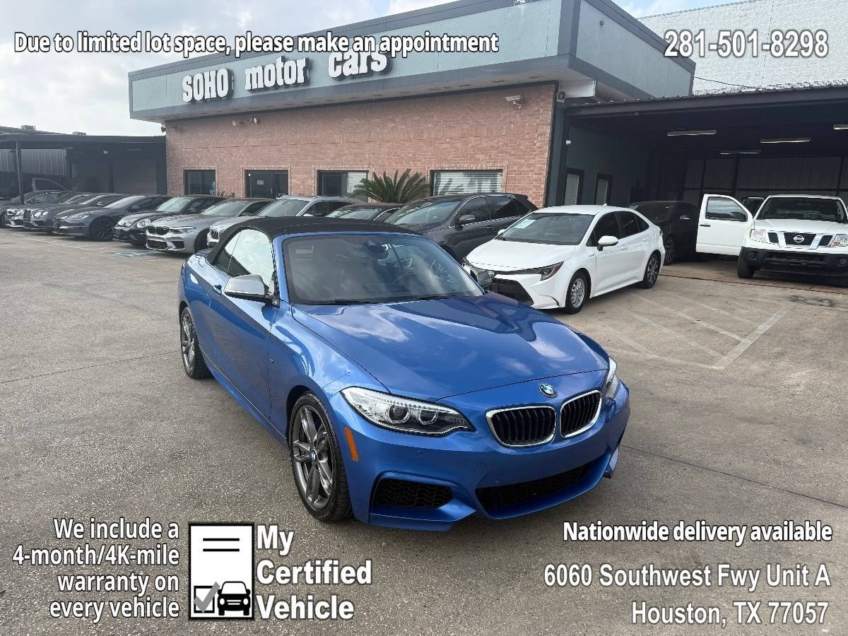 2016 BMW 2 Series M235i — Convertible — 95,749 mi — Houston, TX