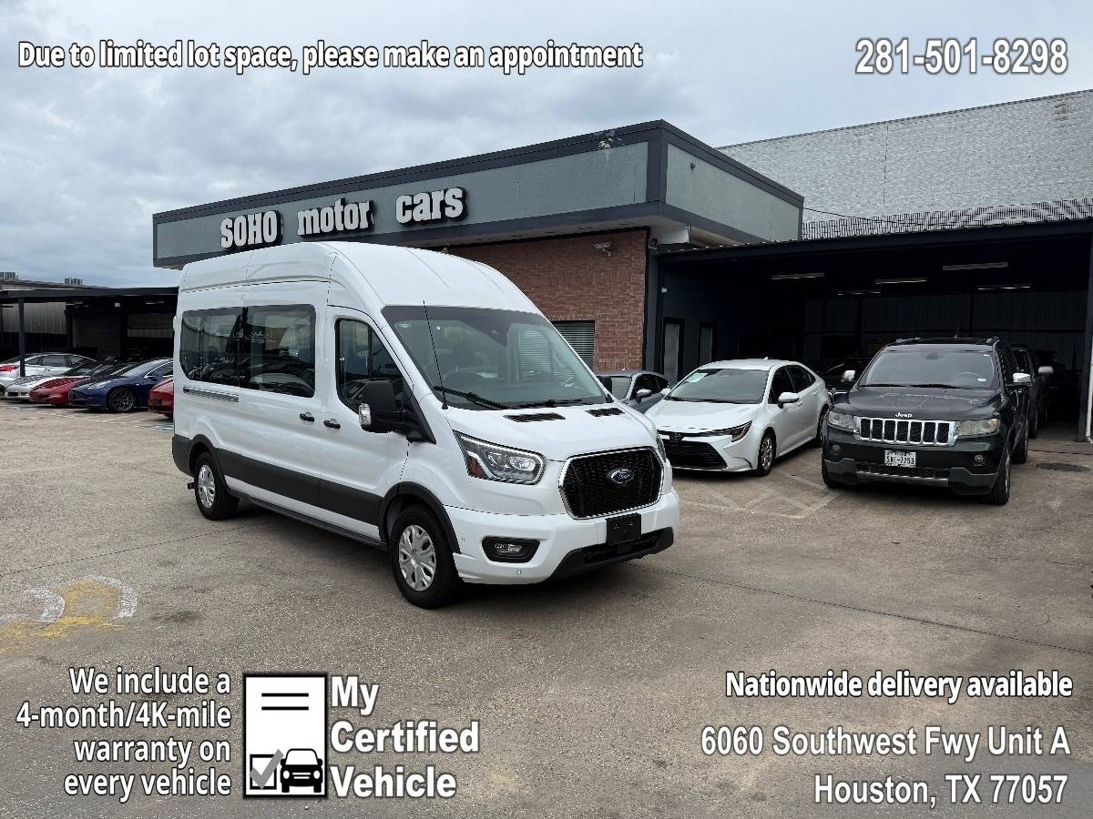 2023 Ford Transit Passenger Wagon T-350 XLT — Passenger Van — 58,661 mi — Houston, TX