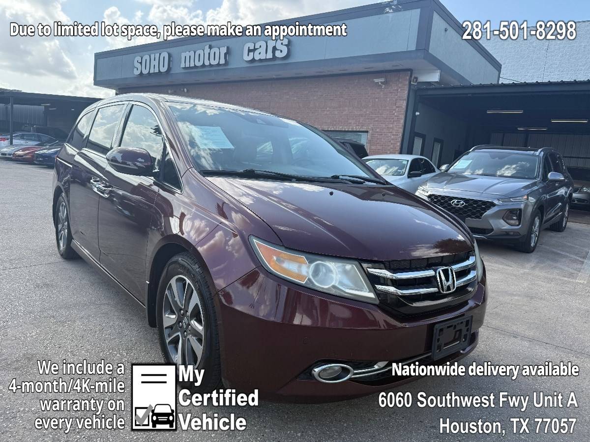 2015 Honda Odyssey Touring Elite — Minivan — 113,750 mi — Houston, TX