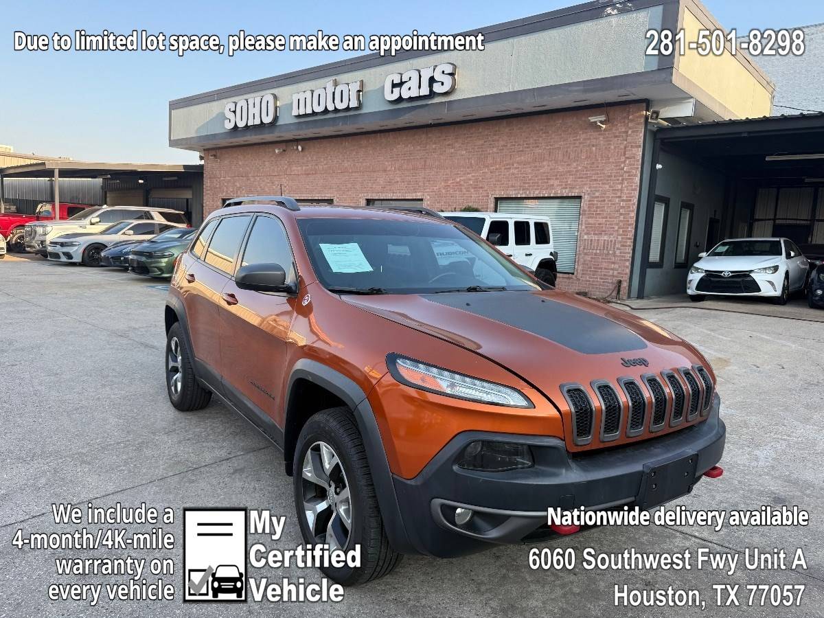 2016 Jeep Cherokee Trailhawk — SUV — 134,475 mi — Houston, TX