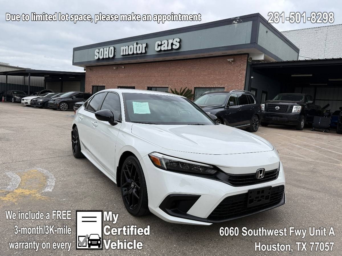 2023 Honda Civic Sport — Sedan — 25,617 mi — Houston, TX