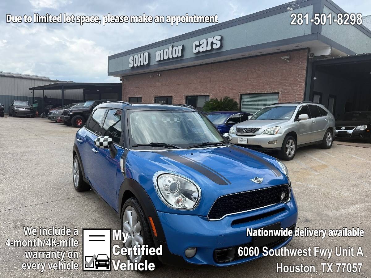2011 MINI Countryman Cooper S — SUV — 112,000 mi — Houston, TX