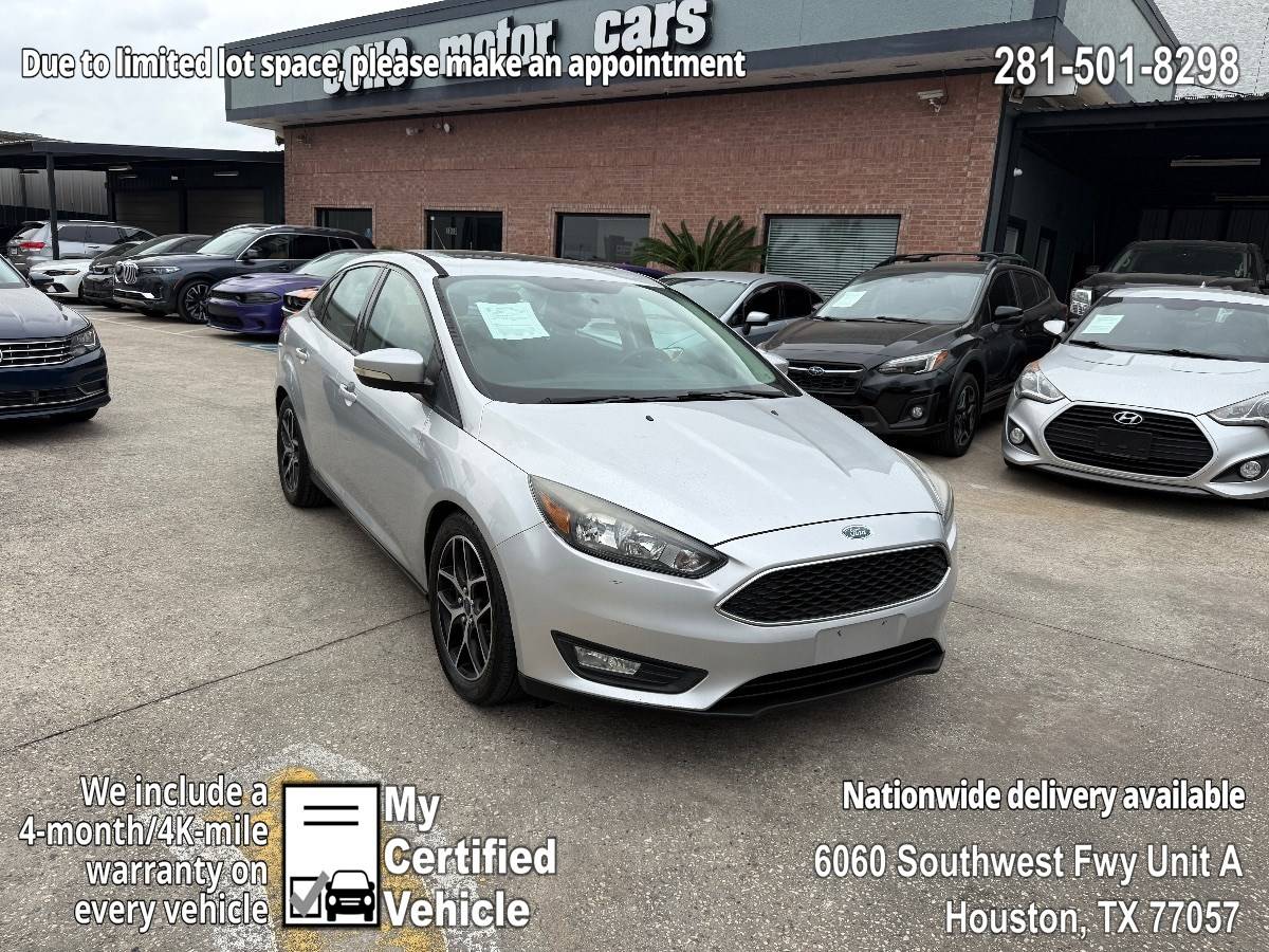2018 Ford Focus SEL — Sedan — 80,282 mi — Houston, TX