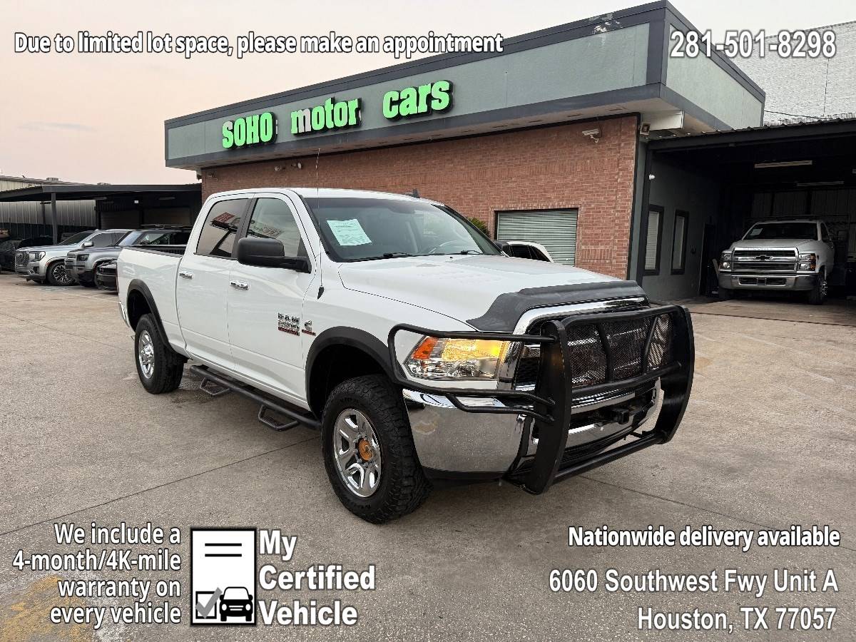 2017 Ram 2500 SLT — Pickup Truck — 102,375 mi — Houston, TX