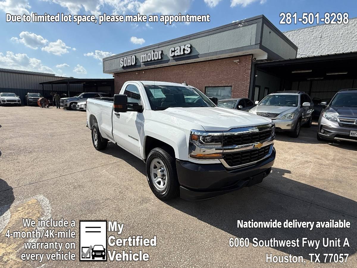 2017 Chevrolet Silverado 1500 WT — Pickup Truck — 91,546 mi — Houston, TX