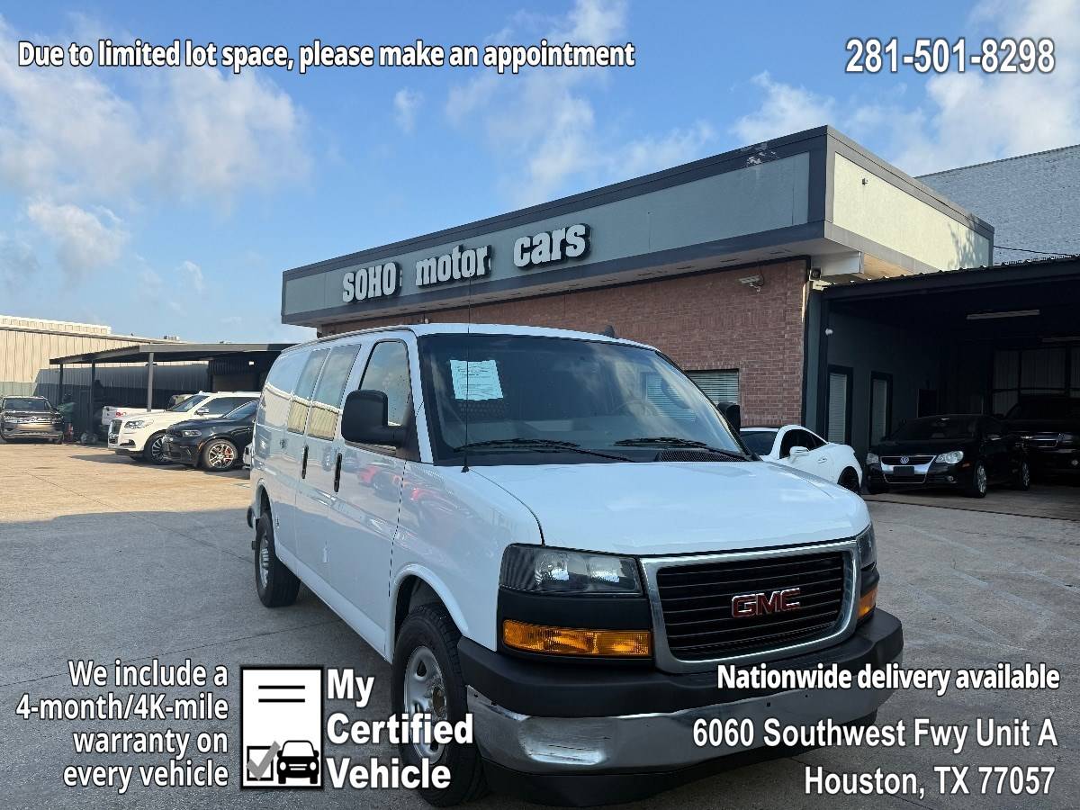 2020 GMC Savana Cargo Van Base — Cargo Van — 99,503 mi — Houston, TX