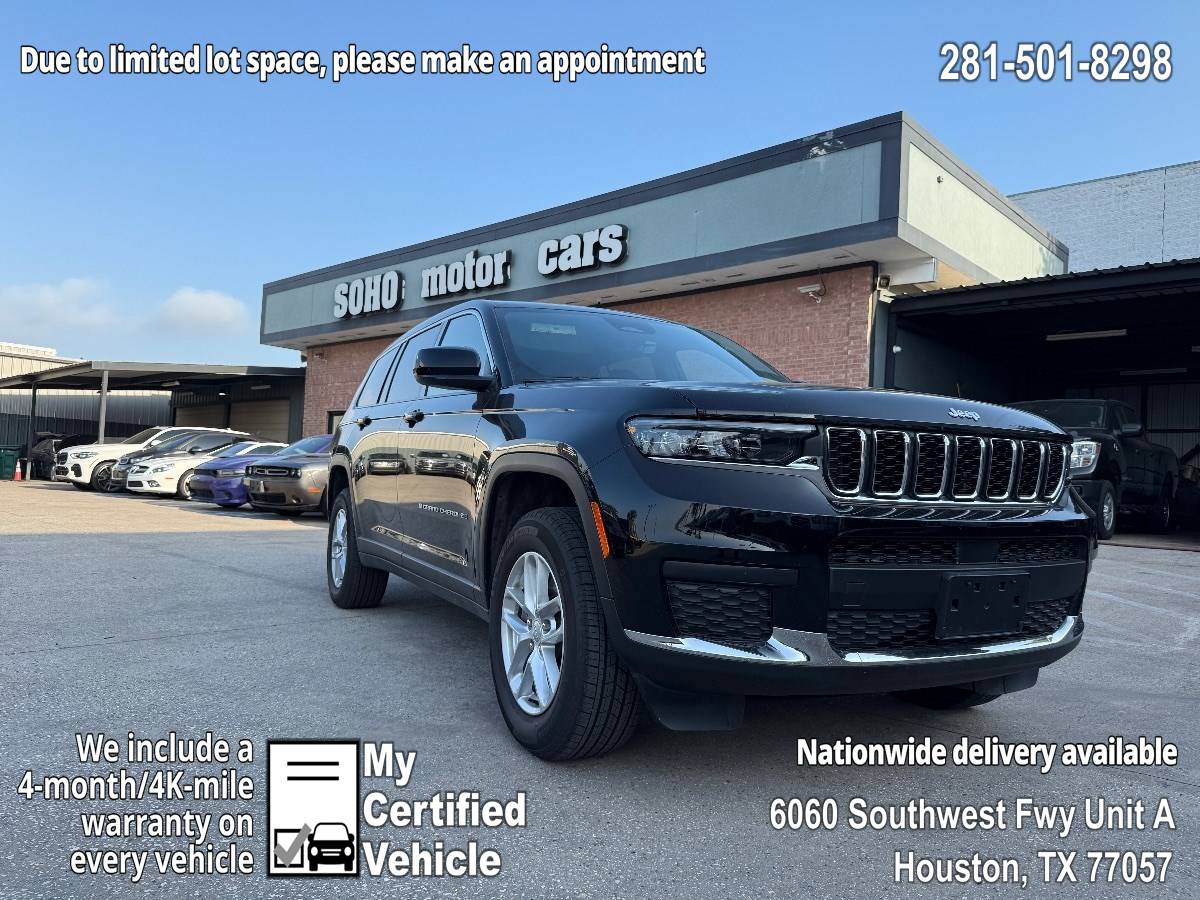 2025 Jeep Grand Cherokee Laredo — SUV — 4,985 mi — Houston, TX
