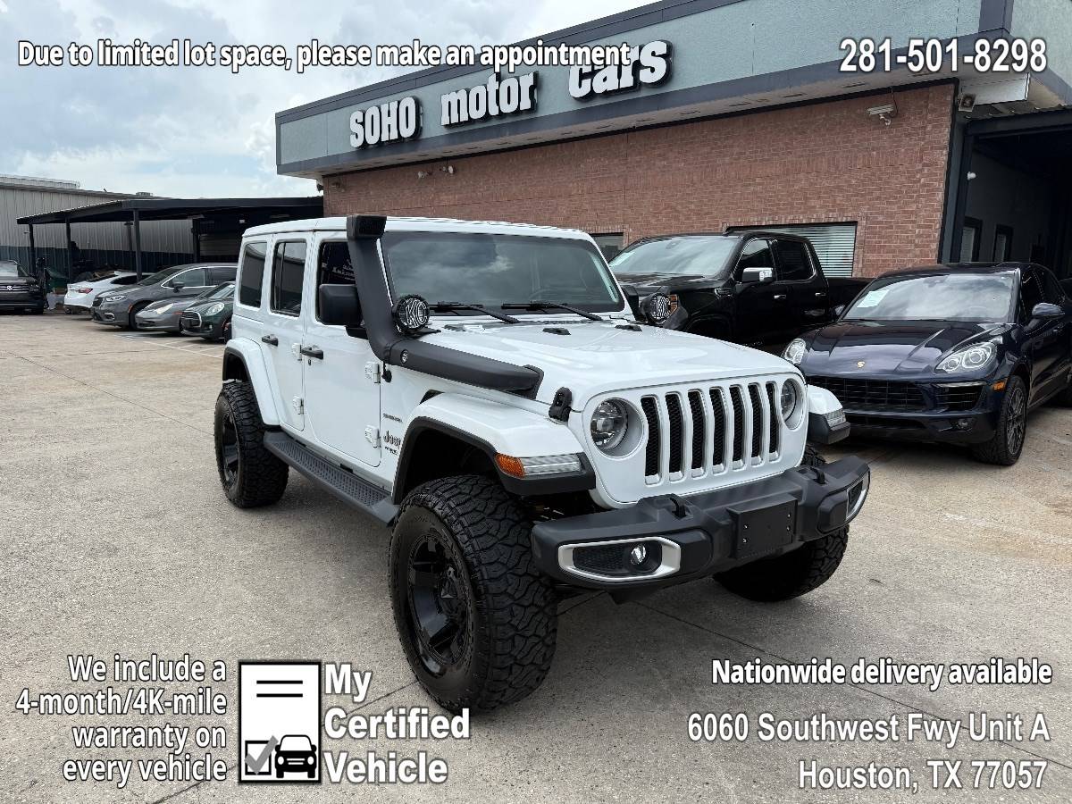 2018 Jeep Wrangler Sahara — SUV — 81,544 mi — Houston, TX