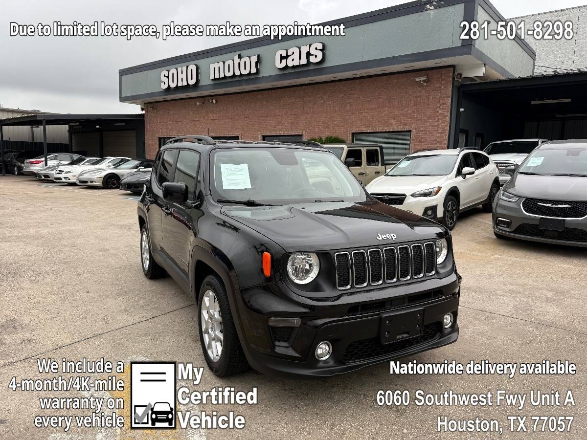 2019 Jeep Renegade Latitude — SUV — 43,989 mi — Houston, TX