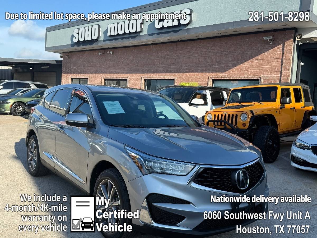 2021 Acura RDX Technology Package — SUV — 53,931 mi — Houston, TX