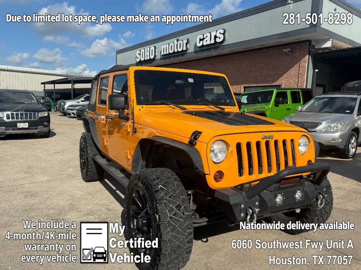 2012 Jeep Wrangler Sport — SUV — 97,510 mi — Houston, TX