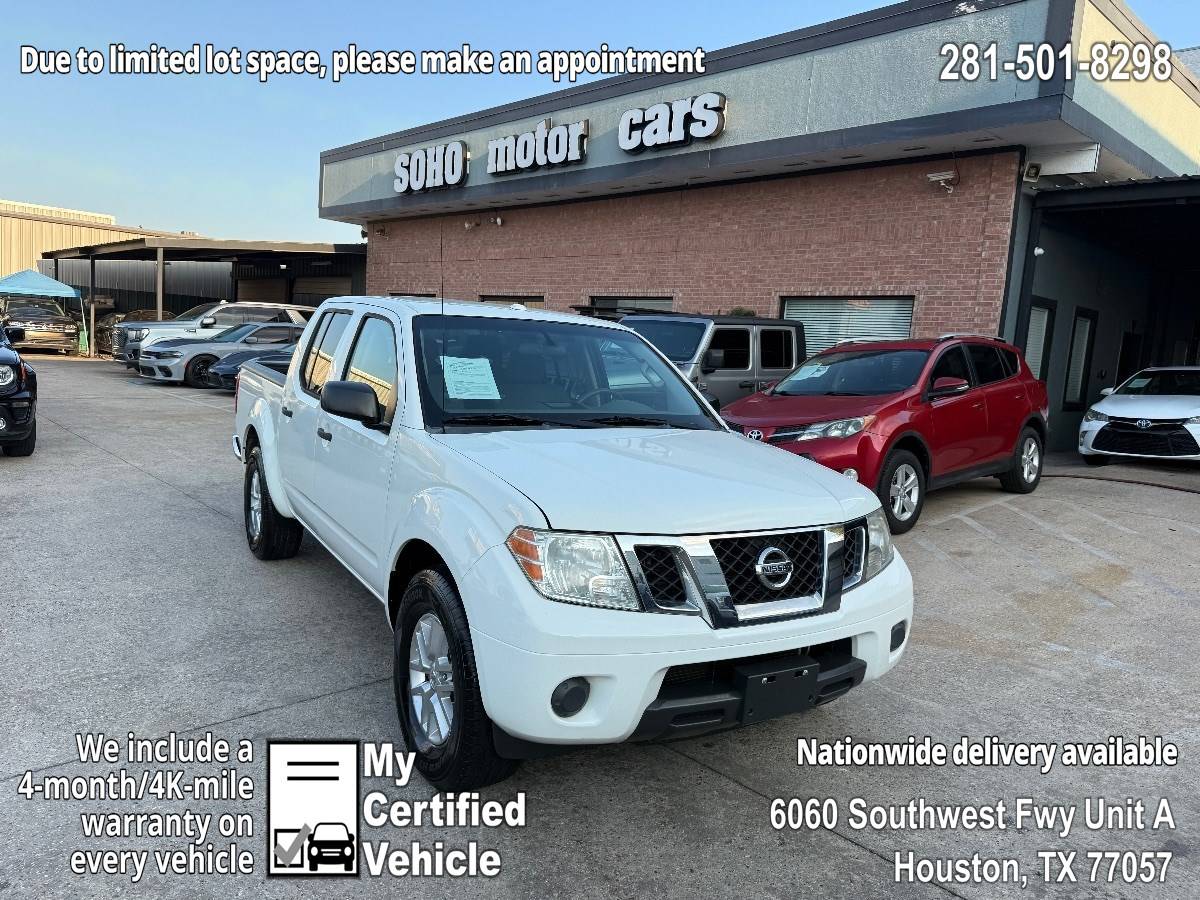 2016 Nissan Frontier SV — Pickup Truck — 92,980 mi — Houston, TX