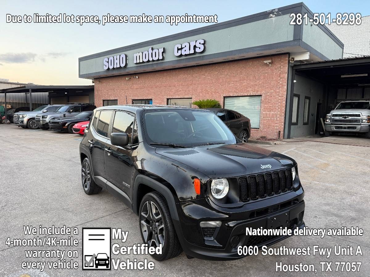 2021 Jeep Renegade Jeepster — SUV — 84,223 mi — Houston, TX