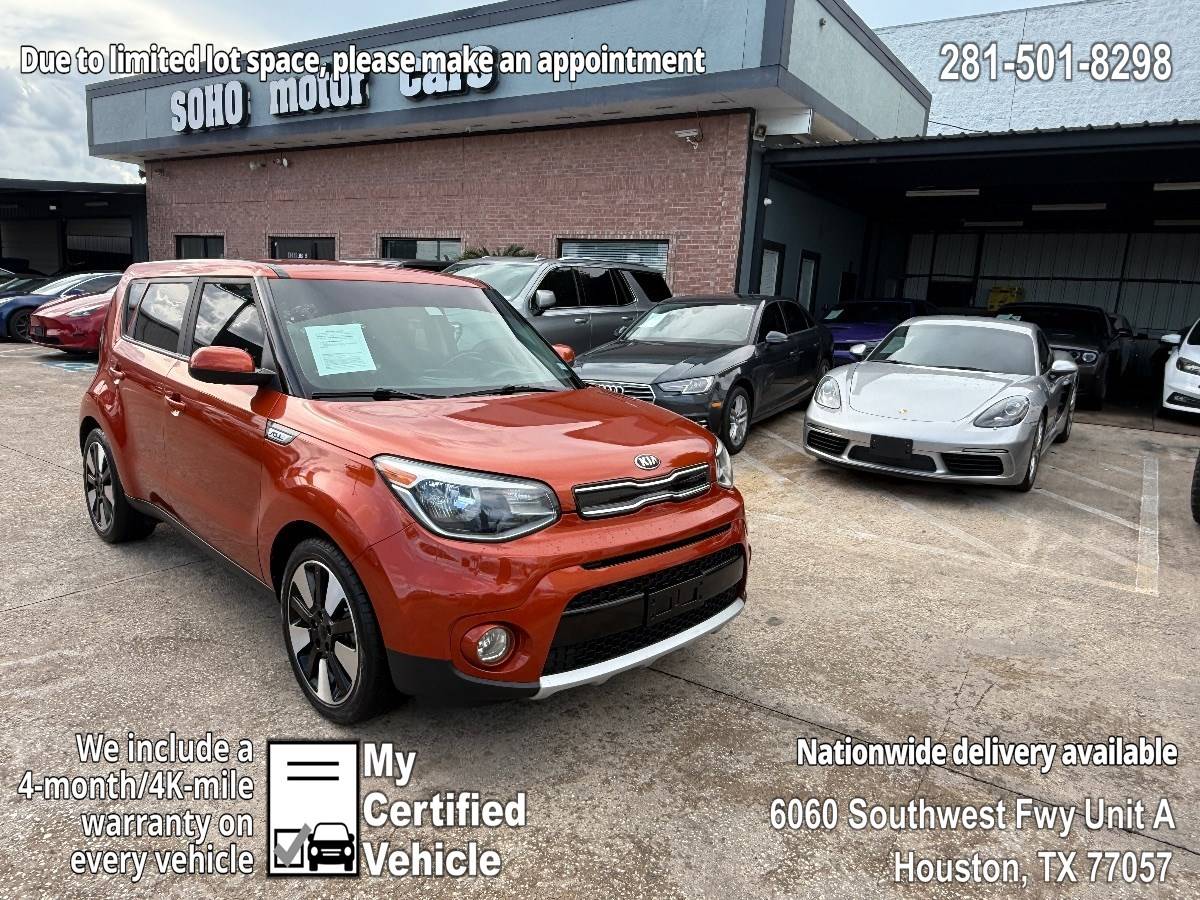 2018 Kia Soul + — Hatchback — 86,131 mi — Houston, TX