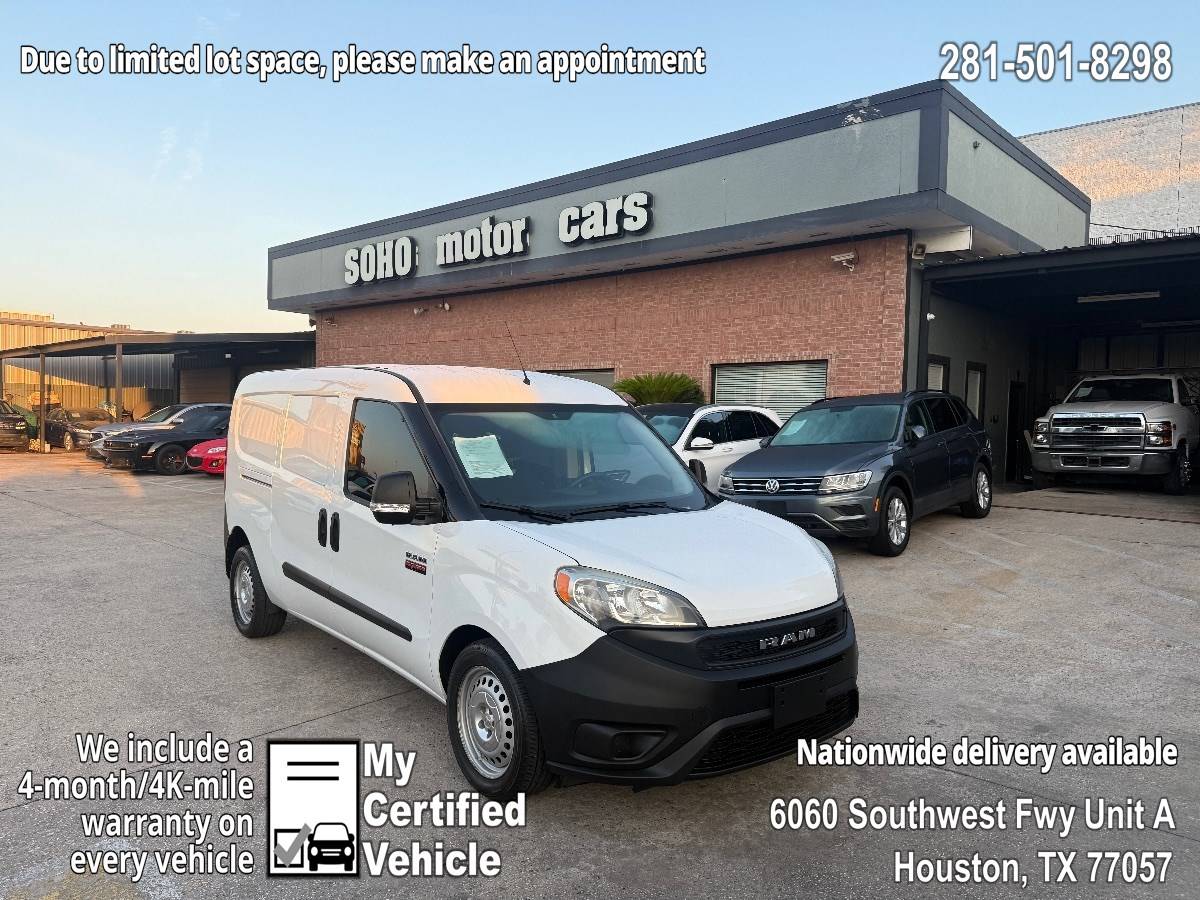 2019 Ram ProMaster City Cargo Van Tradesman — Cargo Van — 112,997 mi — Houston, TX