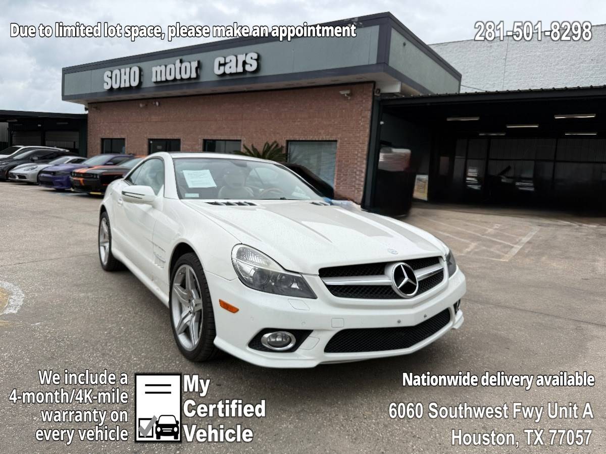 2009 Mercedes-Benz SL SL 550 — Convertible — 101,470 mi — Houston, TX