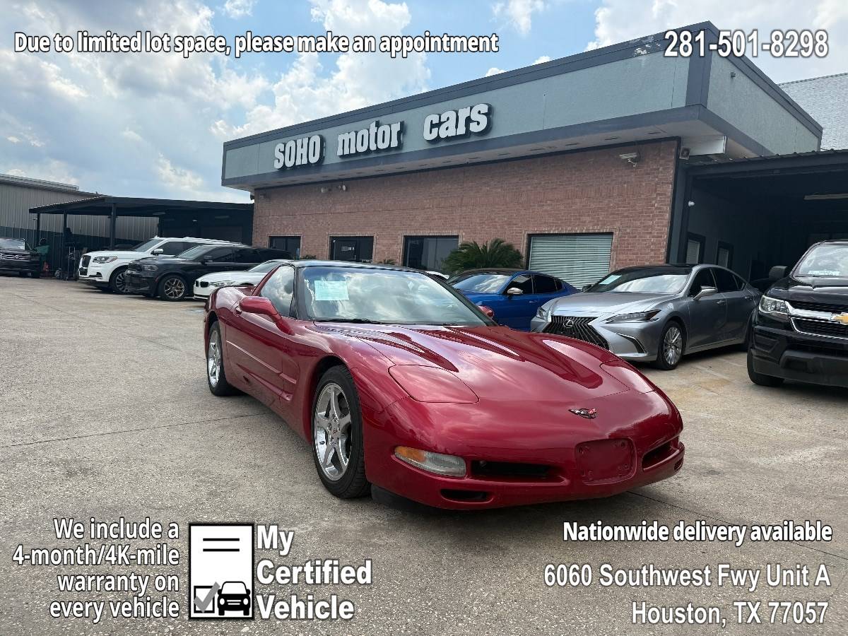 2002 Chevrolet Corvette Base — Coupe — 91,945 mi — Houston, TX